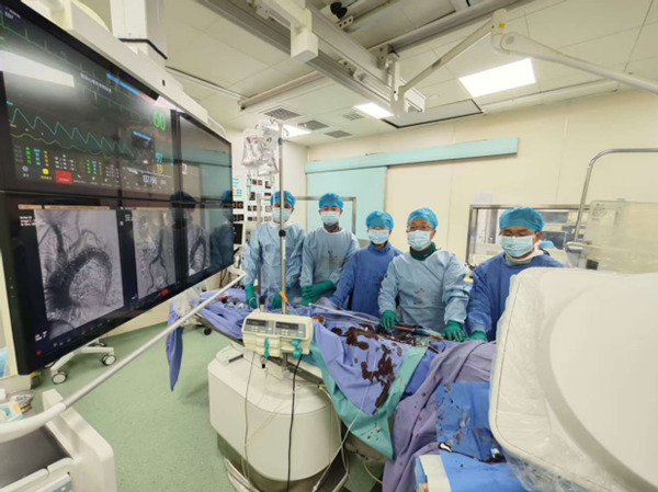 【望京丨动态】望京医院血管外科成功完成首例单分支主动脉支架植入术，救治高难度主动脉溃疡患者